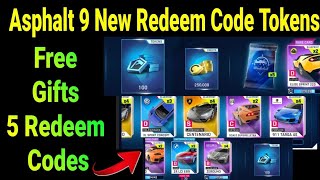 redeem code asphalt 9 todayasphalt 9 redeem codeasphalt9 [upl. by Yakcm]