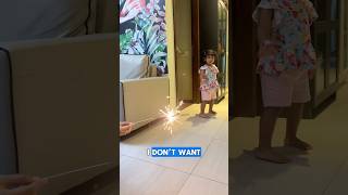 🪔 Why Toddlers Are Terrified of Diwali Fireworks diwali2024 diwali shorts [upl. by Genesia7]