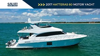 2017 Hatteras 60 Motor Yacht For Sale quotWestquot [upl. by Sinegra897]