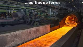 Minério de Ferro da mina ao portão de casa [upl. by Desberg482]