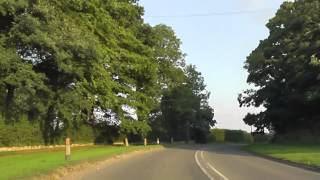 Driving On The A451 amp A443 From Great Witley To Holt Heath Worcestershire England [upl. by Riha59]