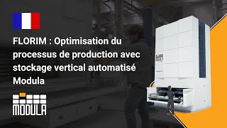 FLORIM  Optimisation du processus de production avec stockage vertical automatisé Modula [upl. by Yaniv341]