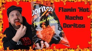 FLAMIN HOT NACHO DORITOS  BRAND NEW [upl. by Enilatan]