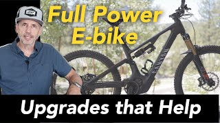 Upgrades to your eMTB that really make a difference  test case Canyon Spectral On CF8 [upl. by Sirtimed]