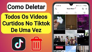 Como excluir todos os vídeos curtidos no TikTok de uma só vez  Ao contrário dos vídeos do Tiktok [upl. by Larina247]