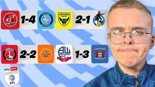 LIVE  CARLISLE SHOCK BOLTON OXFORD WIN AGAIN  League One LIVE [upl. by Tisbe425]