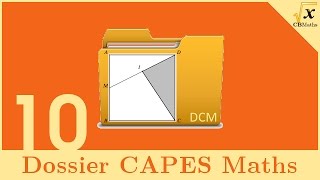 Optimisation daires  Dossier CAPES MATHS 10 [upl. by Arraeit]