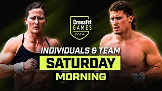 Saturday Morning — 2024 CrossFit Games [upl. by Aralomo64]