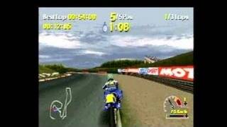 Moto Racer World Tour PlayStation Gameplay20000830 [upl. by Arutnev]