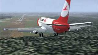 TANS PERU LANDING AT IQUITOS AIRPORT [upl. by Aidin172]