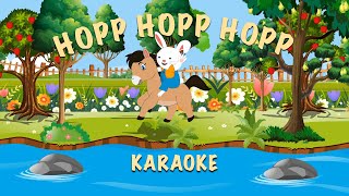 Hopp Hopp Hopp  Häsli Ingo Karaoke Version [upl. by Ahsinrad]