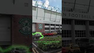 Easter Road Stadium A Short Visit hibernian leith edinburgh travel tourism explore stadium [upl. by Ecinahs28]