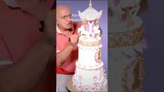 Carousel Cake tutorial only at YenersWaycom cake cakes caketutorials caketutorials [upl. by Algy]