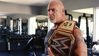 Inside Goldbergs WrestleMania 33 workout [upl. by Lered]