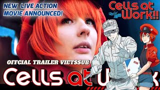 Khi Các Tế Bào Làm việc Live Action Official Trailer Vietsub  Cell At Work [upl. by Gnad863]