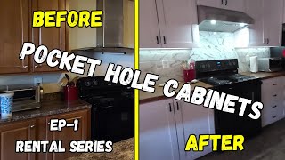 How to Build Pocket Hole Cabinets Has Never Been This Easy EP1 [upl. by Zenas]