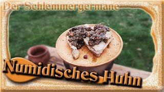 Numidisches Huhn  römisches Rezept nach Apicius [upl. by Yelrebmyk]