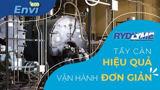 RYDLYME tẩy cáu cặn lò hơi hiệu quả an toàn đơn giản [upl. by Pazice]