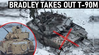 Bradley Takes Out Russian T90M in Intense Combat [upl. by Gothart]