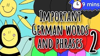 German for children  Important German words and phrases Lesson 2 [upl. by Petigny]