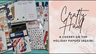 A Cherry On Top Holiday  Crafty Haul [upl. by Aeniah]