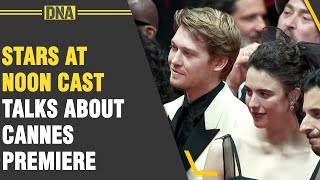 Margaret Qualley and Joe Alwyn opens up about Cannes premiere of their new film Stars at Noon [upl. by Lisha893]