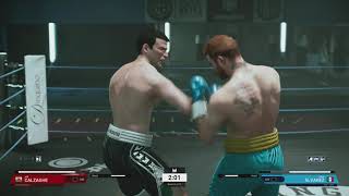 Joe Calzaghe vs Alvarez  First Pro Difficulty Fight  KO  PS5 [upl. by Kcinomod160]