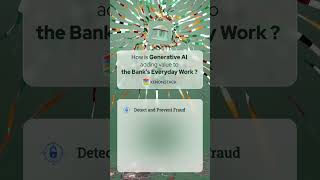 Generative AI in banks everyday work [upl. by Htiekel902]