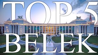 TOP 5 BEST allinclusive luxury resorts in BELEK Turkey 2023 PRICES REVIEWS INCLUDED [upl. by Airrat]