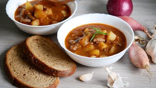 Venison goulash Slovak recipe  Srnčí guláš recept krok za krokom Nikoleta Mikaelson [upl. by Ethan]