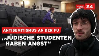 FU Berlin Student prangert Antisemitismus an [upl. by Pisarik]