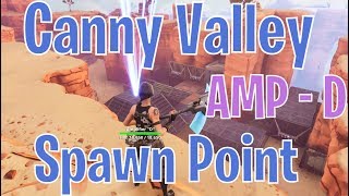 Canny Valley Amplifier quotDquot Spawn Point  Canny Valley Storm Shield  Fortnite Save The World [upl. by Enair362]