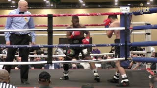 Cmaje Ramseur vs Sergio Ibarra 01212022 FULL FIGHT [upl. by Itsyrc]