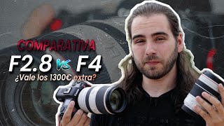 ☢️CANON RF 70 200 F2 8 vs F4 Mejor TELEOBJETIVO para cámaras R [upl. by Beaver67]