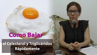 Como Bajar el Colesterol y Triglicéridos Rápidamente con estos Remedios Naturales [upl. by Mateo]