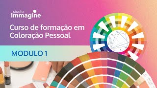 Curso de formação em Coloração Pessoal  módulo 1 [upl. by Pownall]