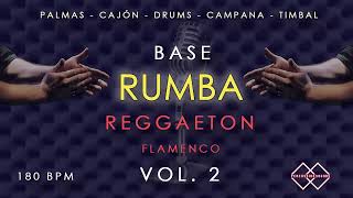 Base RUMBA flamenca REGGAETON  VOL 2  Rumbaton 190 bpm [upl. by Amalburga819]