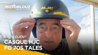 Marc client Motoblouz présente le CASQUE HJC FG 70S  TALES [upl. by Lada]