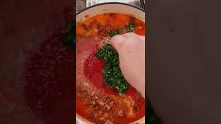 🇮🇹 Easy Weeknight Bolognese Sauce OnePot Recipe [upl. by Elburr72]