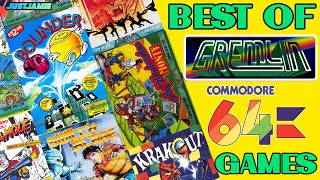 Gremlin Graphics  The Best C64 Games c64 commodore64 gremlingraphics [upl. by Mountford193]