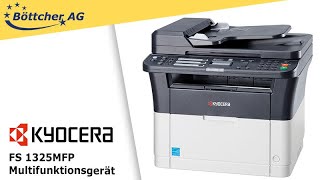 Multifunktionsgerät Kyocera FS 1325MFP [upl. by Forbes19]