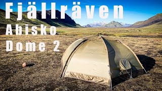 Fjällräven Abisko Dome 2  InDepth Review  4 Season Tent [upl. by Eatnuahs351]