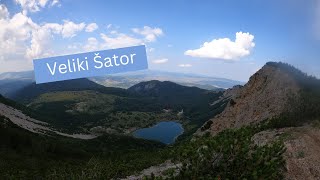 Veliki Šator i Šatorsko jezero BiH hiking and drone [upl. by Annaehr]