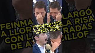 FEINMANN CASI SE LARGA A LLORAR DE LA RISA CON LAS BURRADAS DE KICILLOF fyp parati argentina [upl. by Morganica]