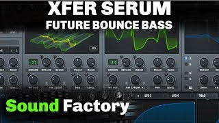 How to make Analog Future Bounce Basslines like Mesto Serum [upl. by Ernald]