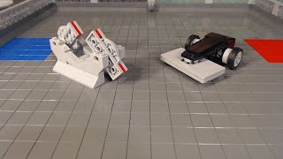 Lego Battlebots Tombstone vs Counter revolution [upl. by Whitaker]