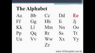 Como Pronunciar O Alfabeto Em Inglês [upl. by Arbmat993]