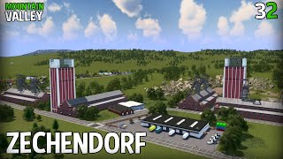 Cities Skylines  Mountain Valley 32 Das Zechendorf im Tal NoDespawn [upl. by Ibby]