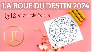 ☸ GÉMEAUX  2024  ABONDANCEPROSPÉRITÉTU CHANGES TA VIE CHANGE  Les 12 maisons astro astrology [upl. by Karry]