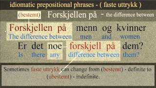 Norwegian Prepositions Explained  i  eller  på  Part 2 [upl. by Greenlee]